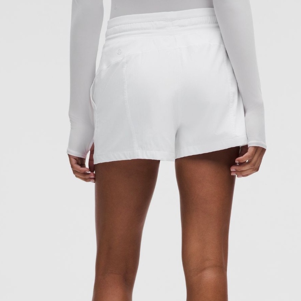 Lululemon White Dance Studio HR Short 3.5” - Picture 8 of 9